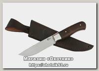 Нож ИП Семин Соболь кованая сталь Х12МФ орех плашка