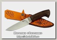 Нож ИП Семин Сокол кованая сталь 95x18 со следами ковки венге литье