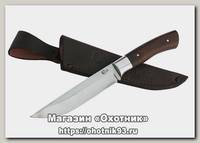 Нож ИП Семин Тигр кованая сталь Х12МФ орех плашка