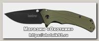 Нож Kershaw Knockout складной сталь 14C28N оливковая рукоять