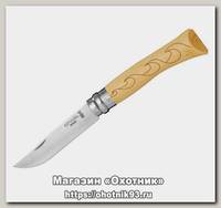 Нож Opinel 7VRI складной самшит 8см волна