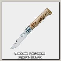 Нож Opinel 8VRI Animalia легавая фазан и заяц 8,5см