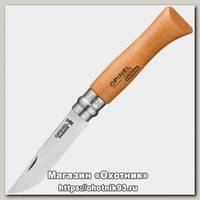 Нож Opinel 8VRN 8см углеродистая сталь