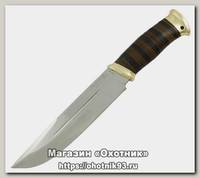 Нож Росоружие Таежный-2 сталь 95х18 рукоять кожа