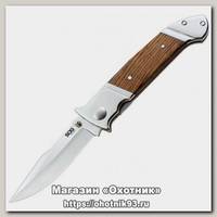 Нож SOG Fielder складной сталь 7Cr13 рукоять древесина