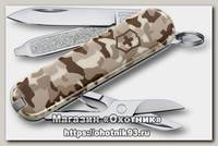 Нож Victorinox Classic 58мм 7 функций складной камуфляж пустыни