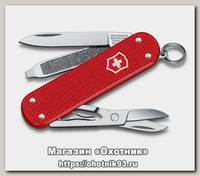 Нож Victorinox Classic Alox 58мм 5 функций красный