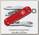 Нож Victorinox Classic Alox 58мм 5 функций красный