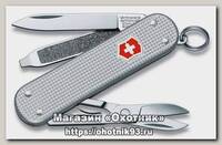 Нож Victorinox Classic Alox 58мм 5 функций серебристый