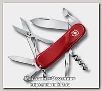 Нож Victorinox Evolution 14 85мм красный