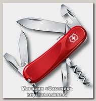 Нож Victorinox Evolution S101 85мм 12 функций красный