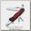 Нож Victorinox Forester One hand красно-черный