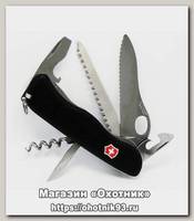 Нож Victorinox Forester с петлей на лезвии черный