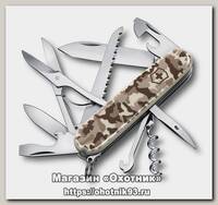 Нож Victorinox Huntsman 91мм 15 функций камуфляж пустыни