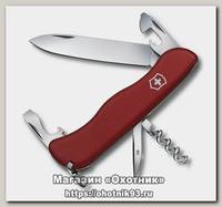 Нож Victorinox Picknicker 111мм 11 функций гладкое лезвие красный