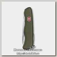 Нож Victorinox Picknicker 111мм 11 функций зеленый