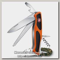 Нож Victorinox Ranger Grip 55 130мм 12 функций оранжевый