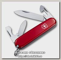 Нож Victorinox Recruit 84мм 10 функций красный