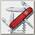 Нож Victorinox Spartan 91мм 12 функций полупрозрачный красный