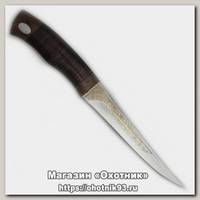 Нож ЗОК Нерка сталь 40х10C2M рукоять кожа