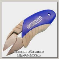 Ножницы Owner для лески blue