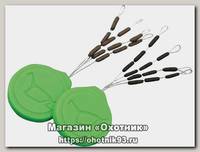 Огрузка Korda Sinkers small weedy green для крючка KSKSG