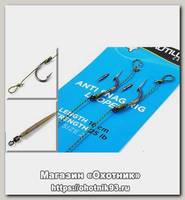 Оснастка волосяная Nautilus Anti snag rig 16см 25lb №2