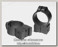 Основание Warne для CZ 527 фиксированное высокое матовое кольца 25,4мм