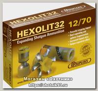 Патрон 12х70 DDupleks пуля Hexolit 32г