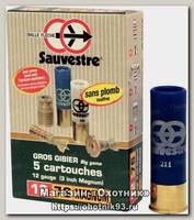 Патрон 12x76 Sauvestre пуля Magnum медь