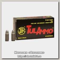 Патрон 9х19Luger ТПЗ FMJ гильза цинк 7,45г 1/50