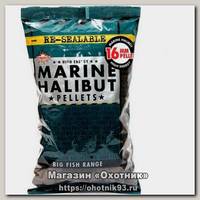 Пеллетс Dynamite Baits Marine halibut 16мм 900гр просверленный