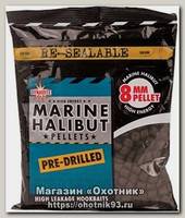 Пеллетс Dynamite Baits Marine halibut 8мм 350гр просверленный