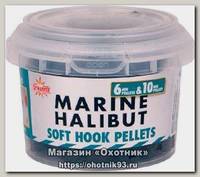 Пеллетс Dynamite Baits Marine Halibut (Палтус) Soft Hook (мяг. насад.) 6/10мм 14