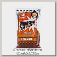 Пеллетс Dynamite Baits Swim stim 1мм 900гр красный криль