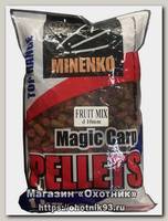 Пеллетс MINENKO Magic/special carp Fruit mix 10мм 1кг