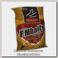 Пеллетс MINENKO PMbaits Strawberry 5мм 1кг