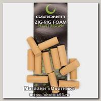 Пенка Gardner Zig rig foam pellet light brown