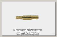 Переходник ЧистоGun папа/папа резьба 5/40 на 8/32 латунь на Dewey Stil Crin
