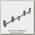 Перекладина K-Karp Buzzer bars S/S 4 rod tele