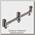 Перекладина Trabucco K-Karp Buzzer bars S/S 3 rod tele