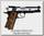 Пистолет Colt Special Combat (никель с пласт. накладками под дерево)