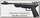 Пистолет Crosman Benjamin Trall NP 4,5мм пружинно-поршневой