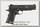 Пистолет Gletcher CLT 1911 SP металл