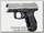 Пистолет Umarex Walther Compact CP 99 никель пластик