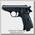 Пистолет Umarex Walther PPK/S черный