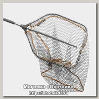 Подсачек Savage Gear Pro tele folding rubber large mesh 65х50см