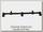 Подставка Prologic Black fire buzzer bar 3 rod 30см