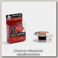 Поводковый материал Nautilus Fast sinking 35lb 10м camou brown
