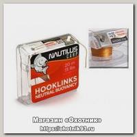 Поводковый материал Nautilus Neutral buoyancy 10м 25Ib mud brown